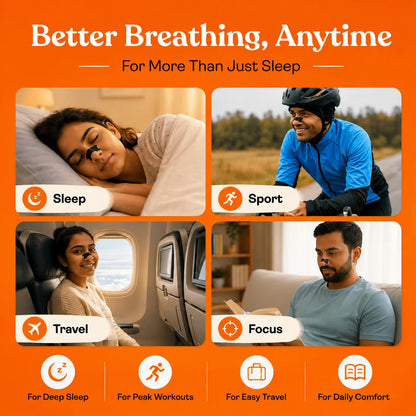I Feel Awesome Premium Nasal Strips for Better Breathing (15 Strips)